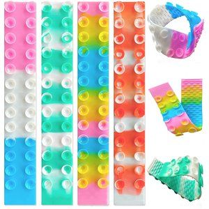 6 Piece of Pop Suction Cup Sucker Fidget Toy Assorted
